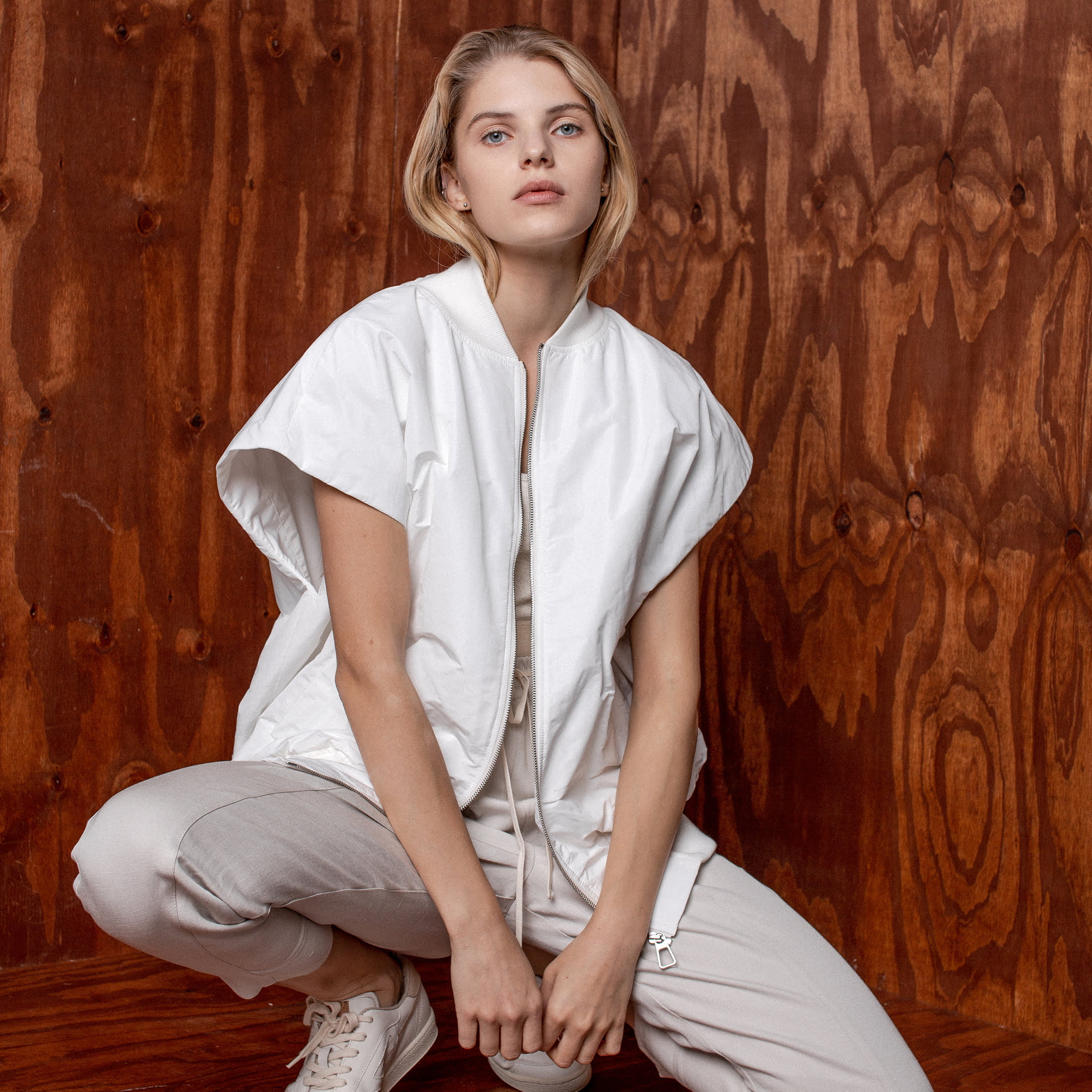 portofino balta liemenė moterims